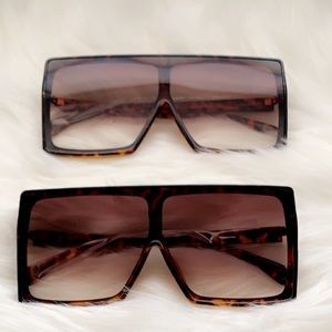 oversized square sunglasses
